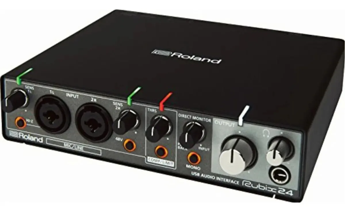 Interface de áudio USB Roland Rubix24