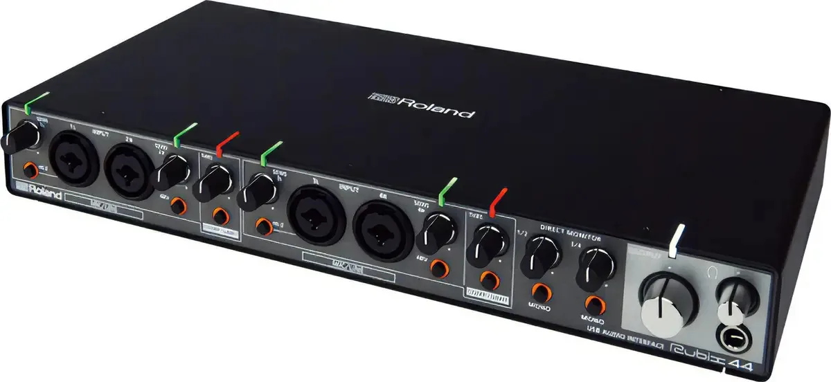 Interface de áudio USB Roland Rubix44 de 4 entradas/4 saídas