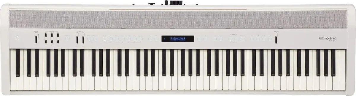 Teclado Roland FP-60-wh branco de 88 teclas