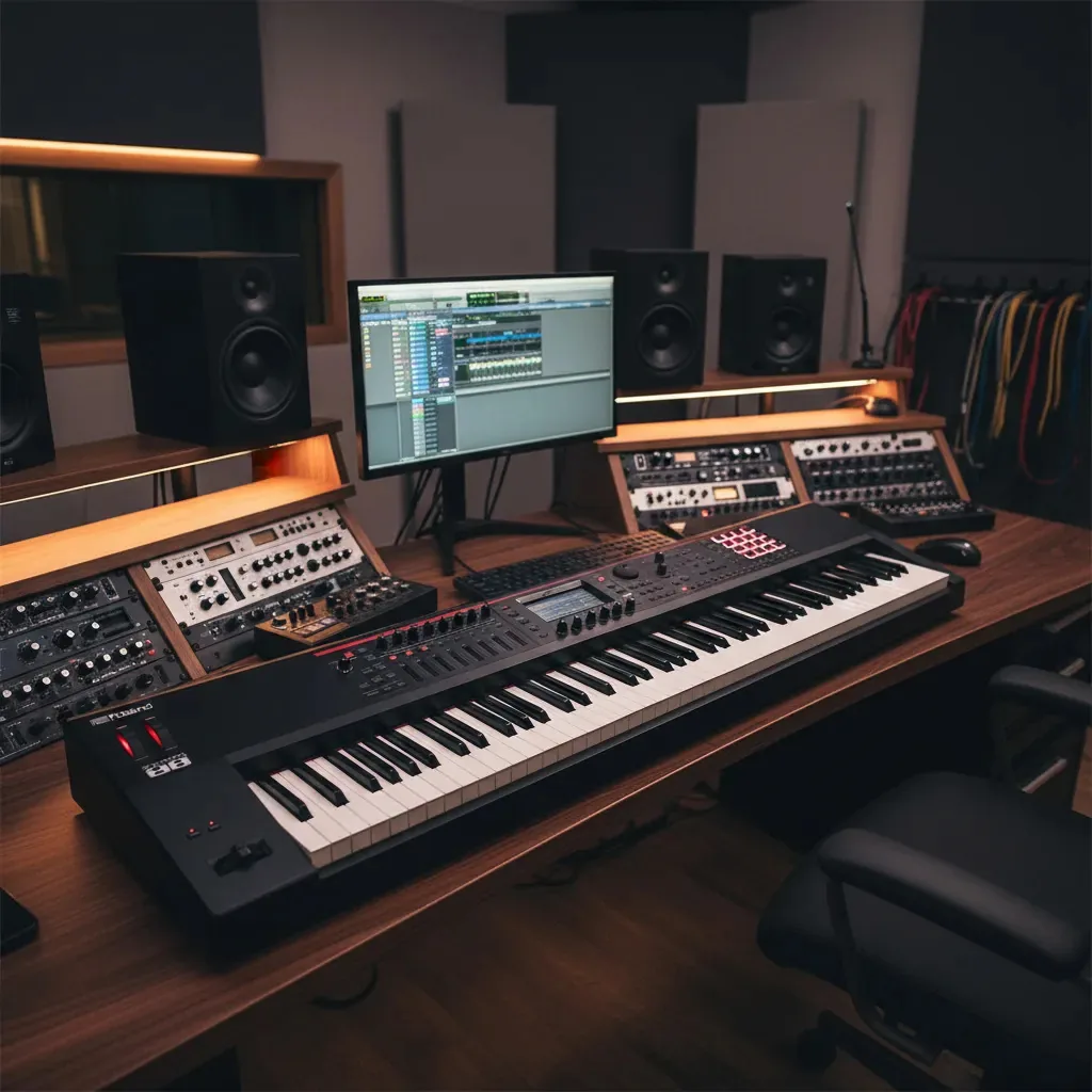 Roland Fantom-08 | Workstation Profissional Fantom-08