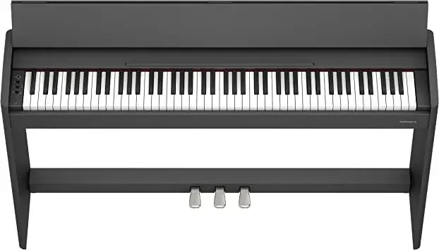 Piano Digital Roland F107 Cor Preto