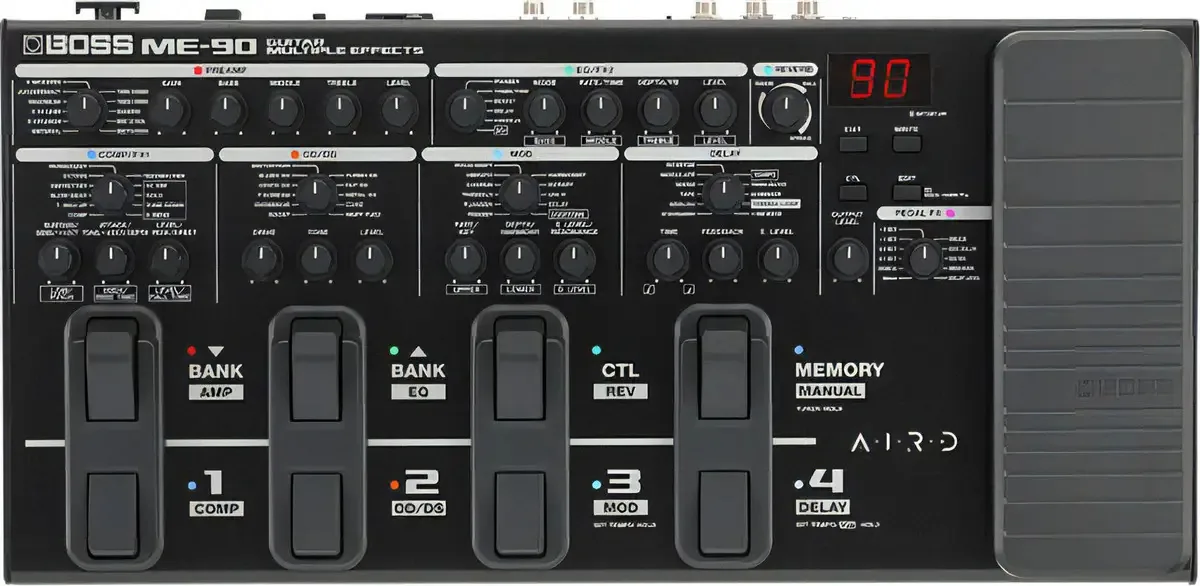 Boss Me-90 | Pedaleira Multiefeitos Para Guitarra Me-90