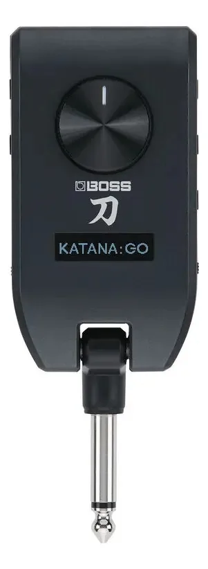 Amplificador de fone de ouvido Boss Katana:go Black para guitarra e baixo