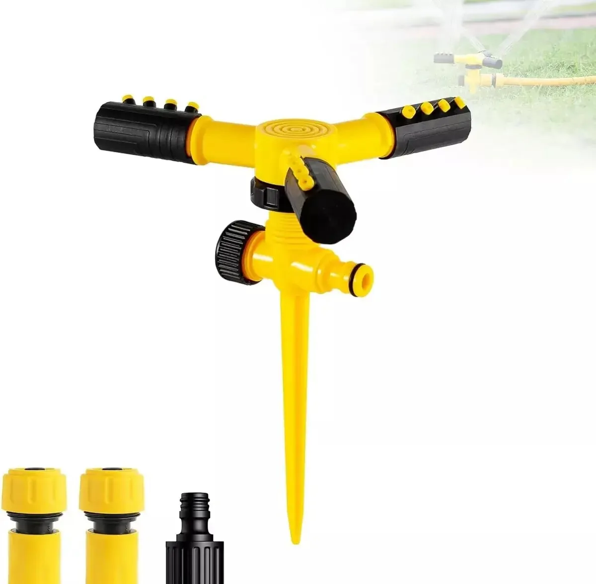 Aspersor de irrigação Aspersor automático de jardim Irrigação giratória Aspersores de irrigação Aspersores de irrigação Qatarshop Aspersores de irrigação de jardim automáticos Aspersores de irrigação