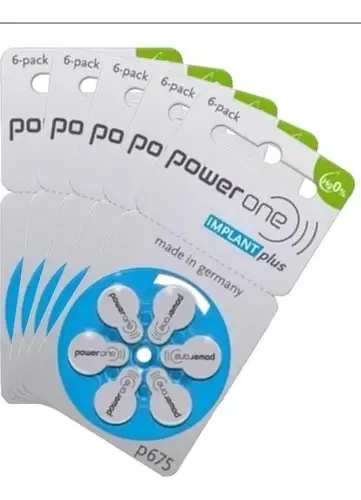 Pilhas P675 Powerone Implante Plus - 30un