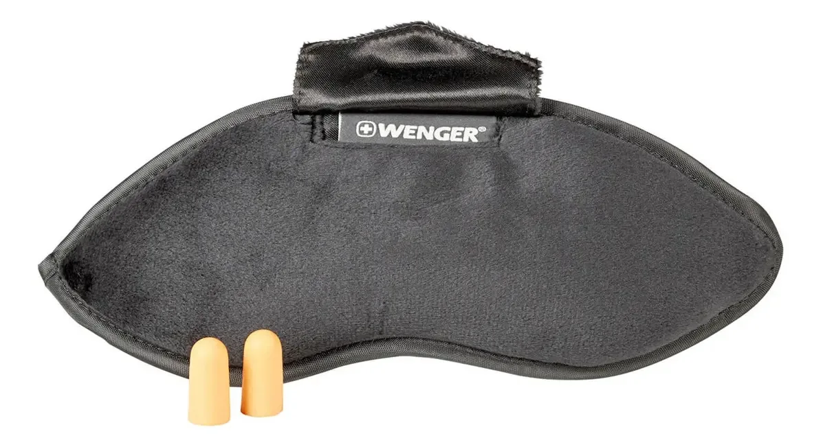 Conjunto Máscara E Protetor De Ouvidos Wenger Cinza Unissex