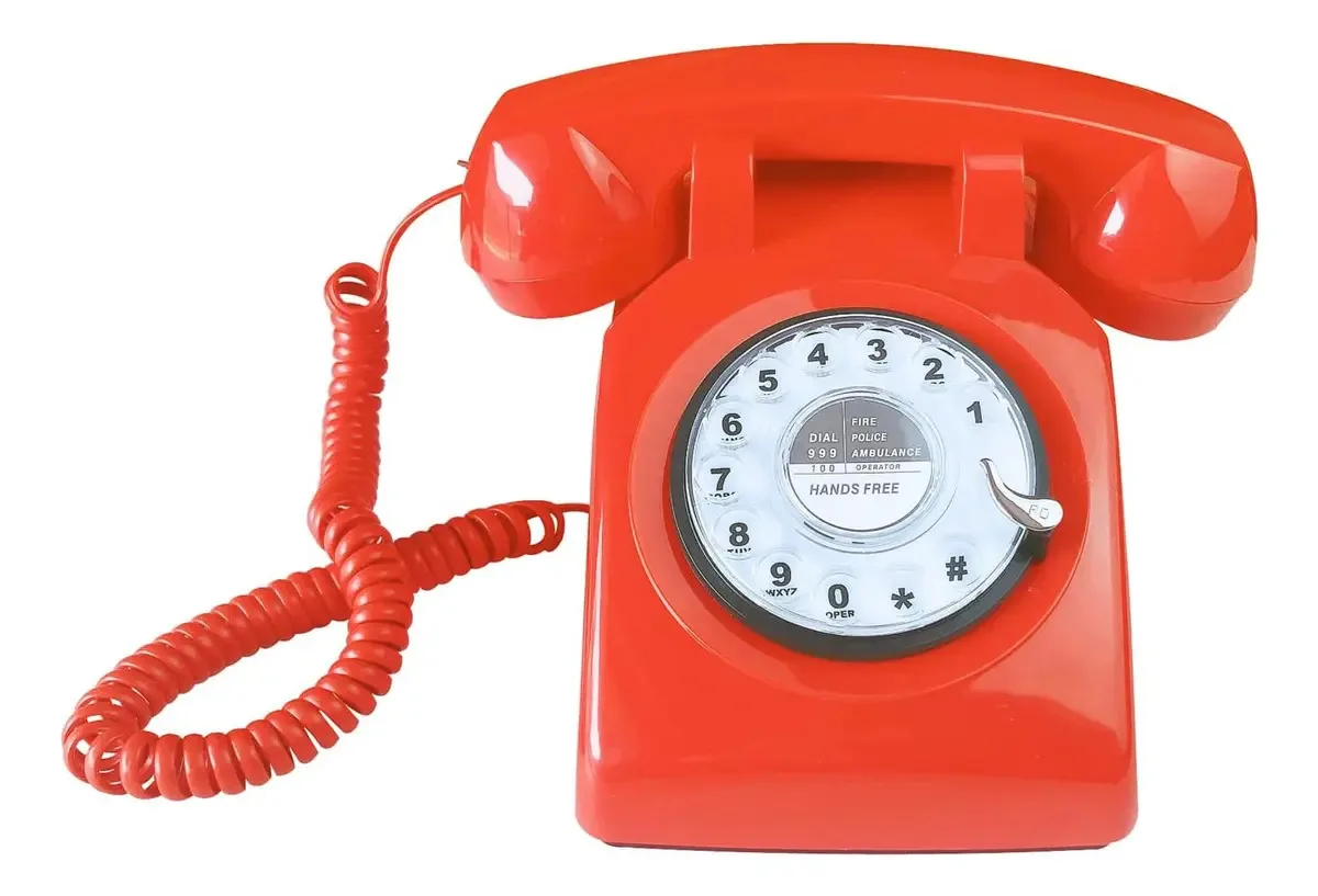 Telefone Telpal Classic, linha única, vintage, Aire Acondici