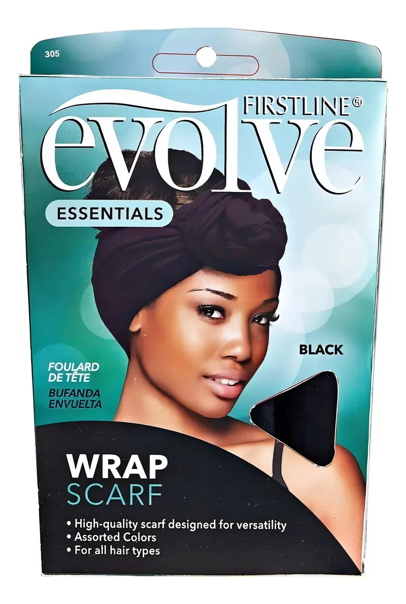 Evolve - Lenço Wrap, preto