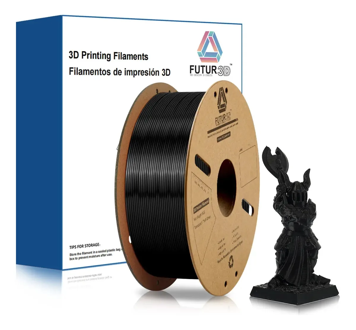 Filamento Petg de Impressão 3D Futur 3D 1,75 mm/1 kg