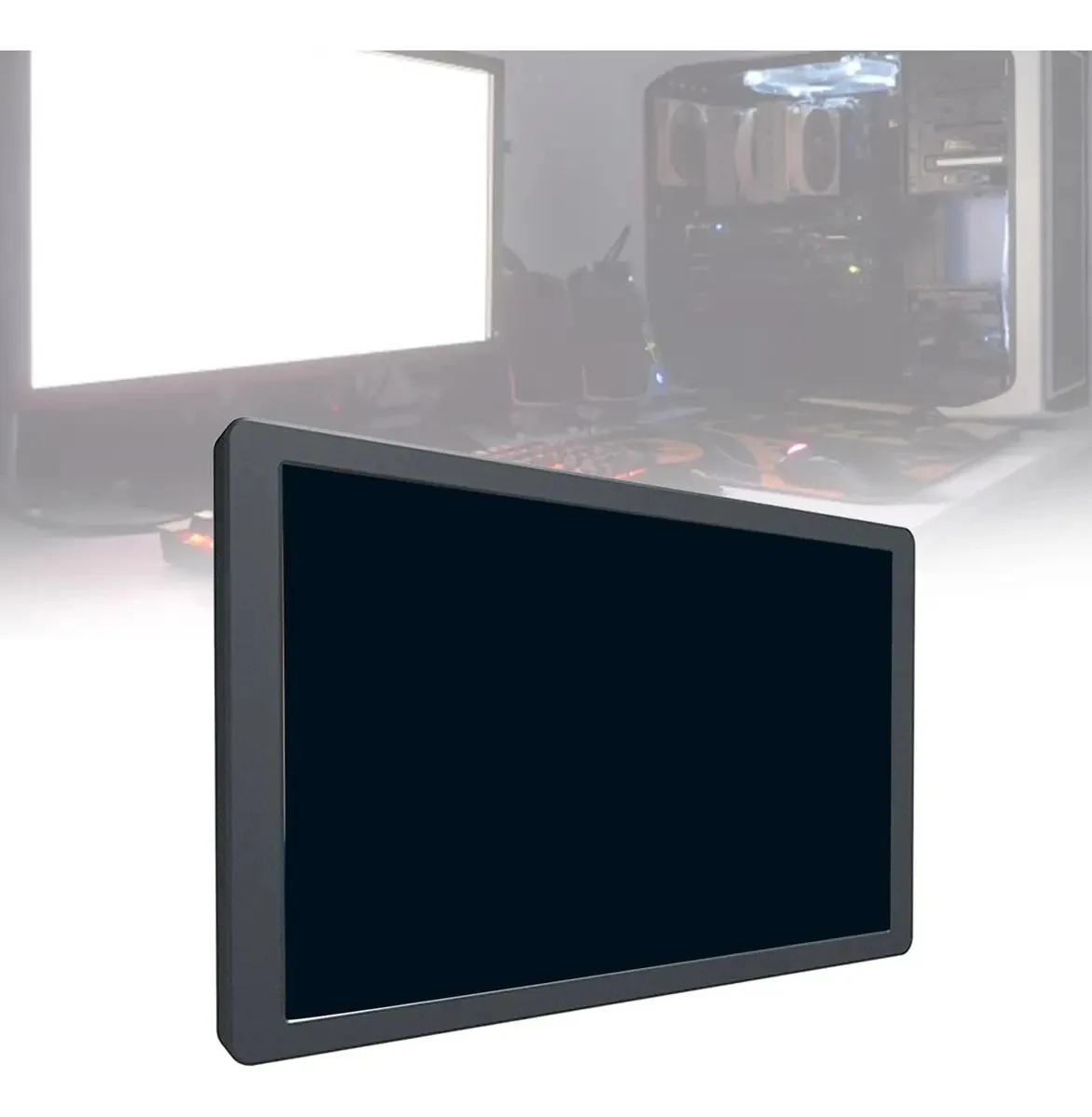 Hiopoiuyt - Monitores USB de 8 polegadas para PC em tempo real CPU tela de dados de temperatura, monitores de tela de painel de sensor de PC