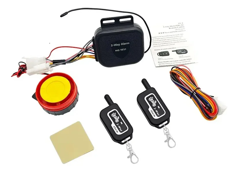 Alarme bidirecional universal para motocicleta