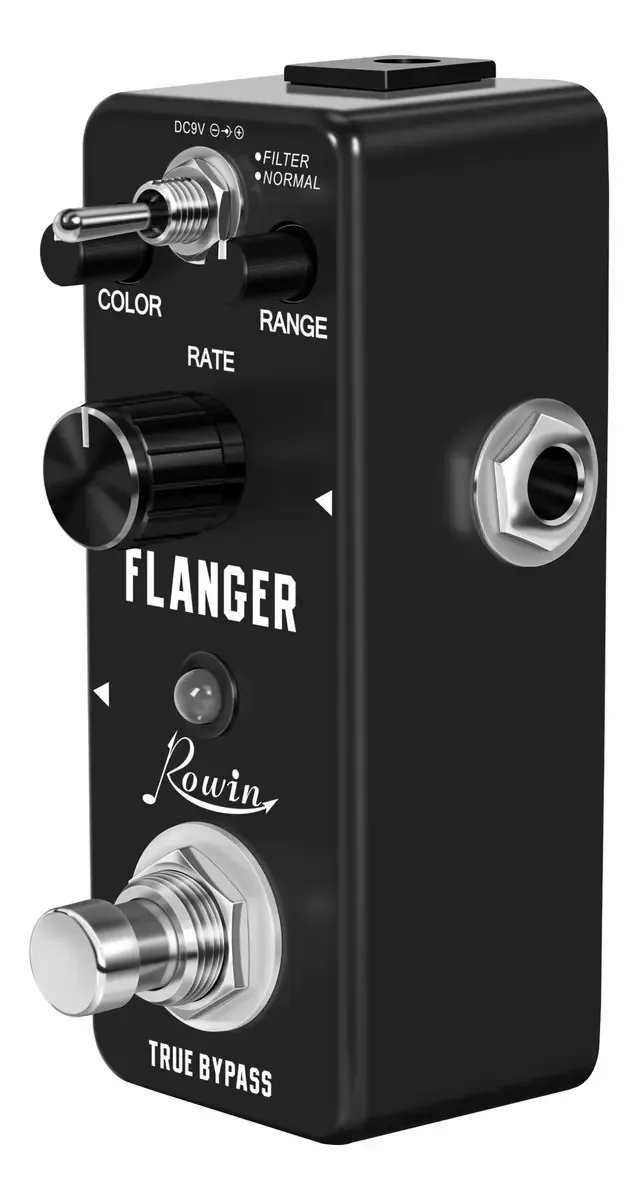 Pedal Flanger para guitarra Rowin Lef-312 True Bypass