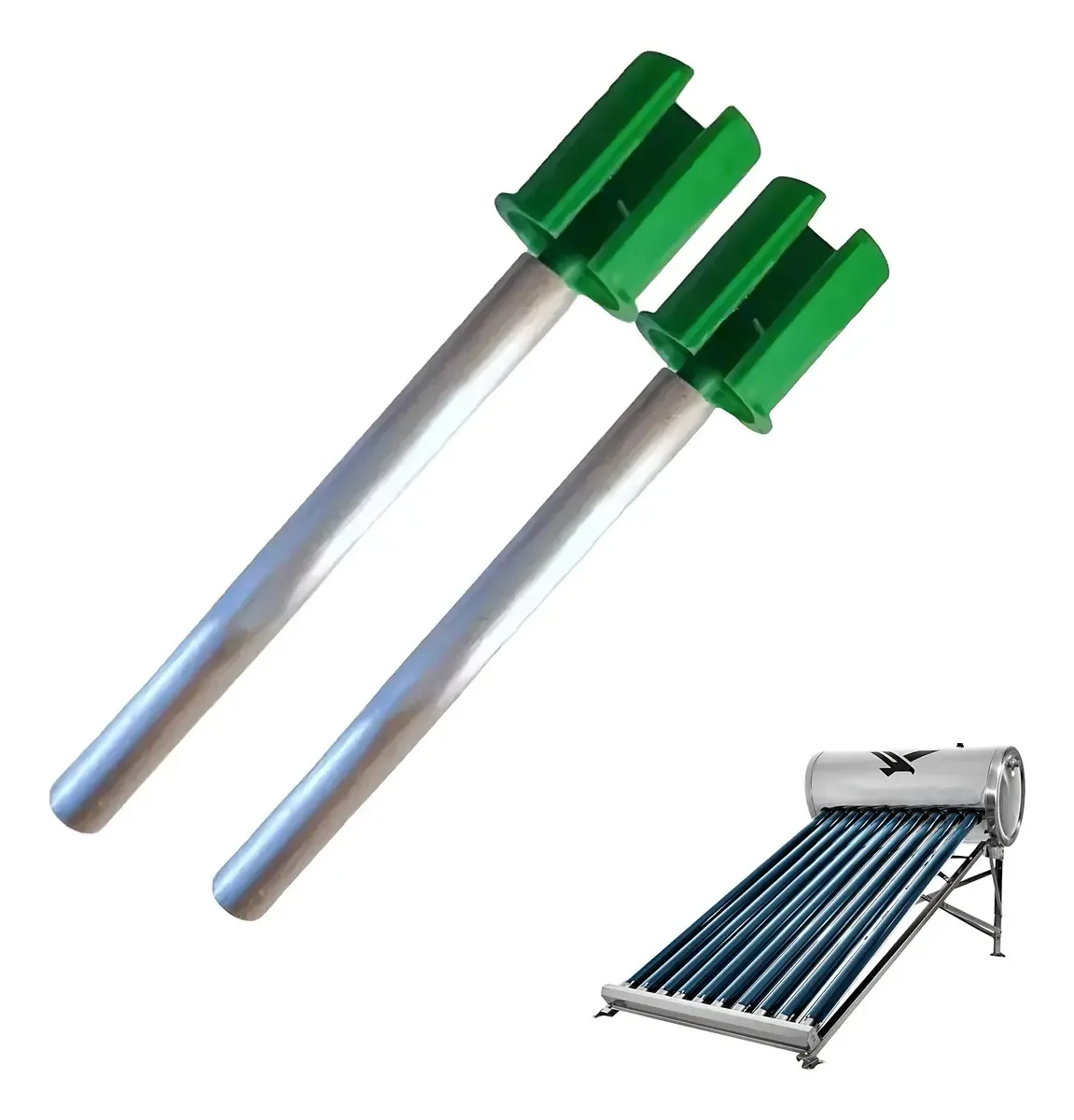 Aquecedor solar de magnésio com ânodo/barra de caldeiras solares