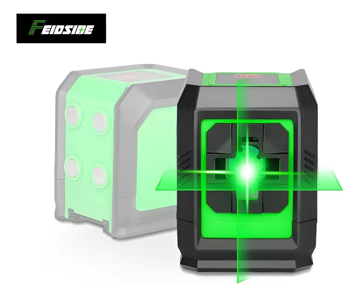 Nível de laser verde de 2 linhas