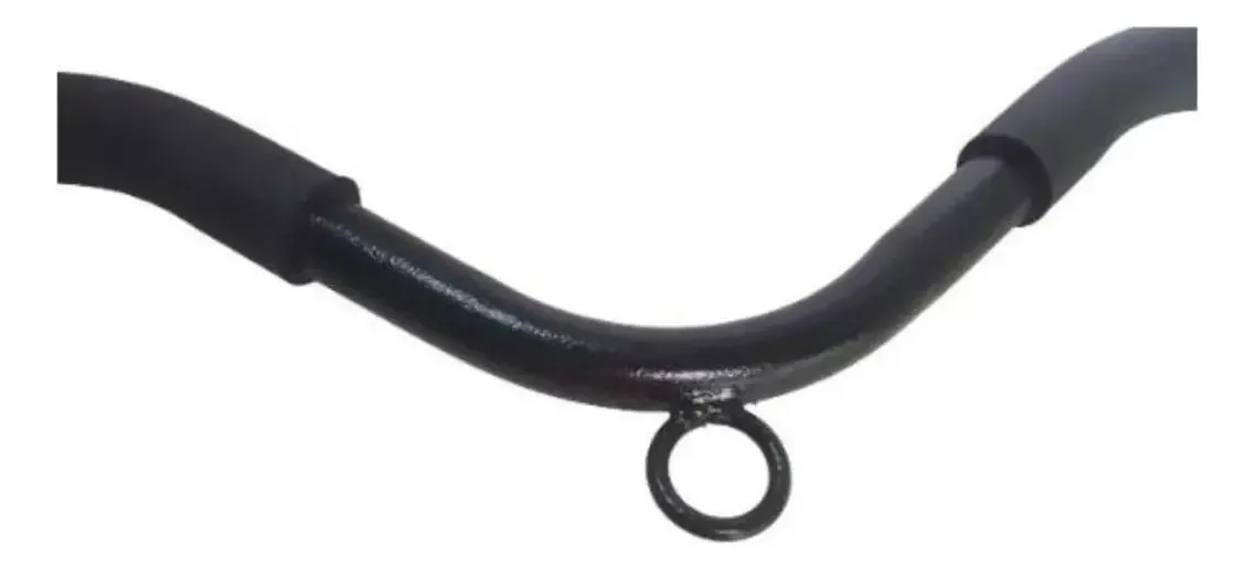 Puxador Preto Triceps Bigode Musculação/exercícios/fitness
