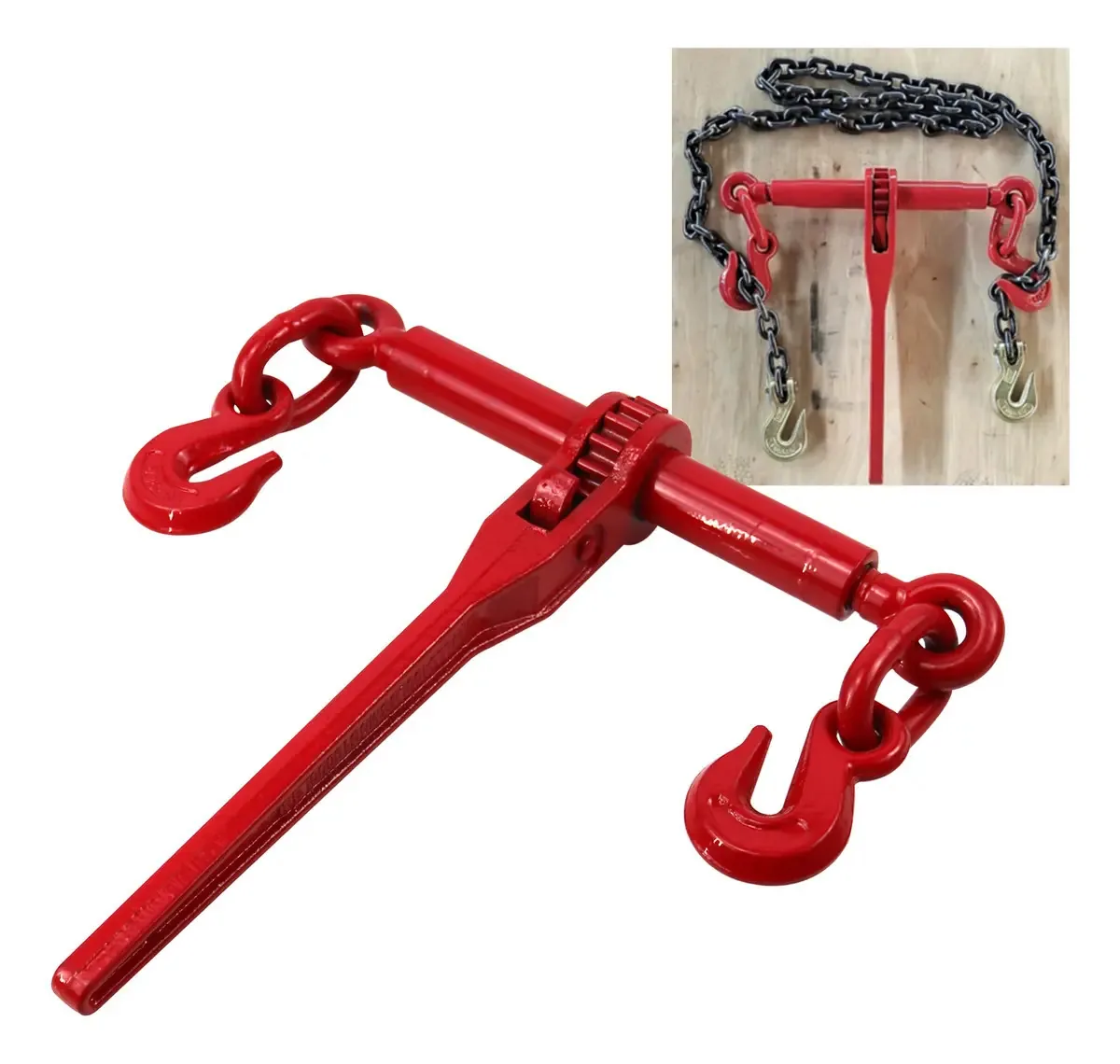 Ajustador de corrente de catraca de 3/8 polegadas