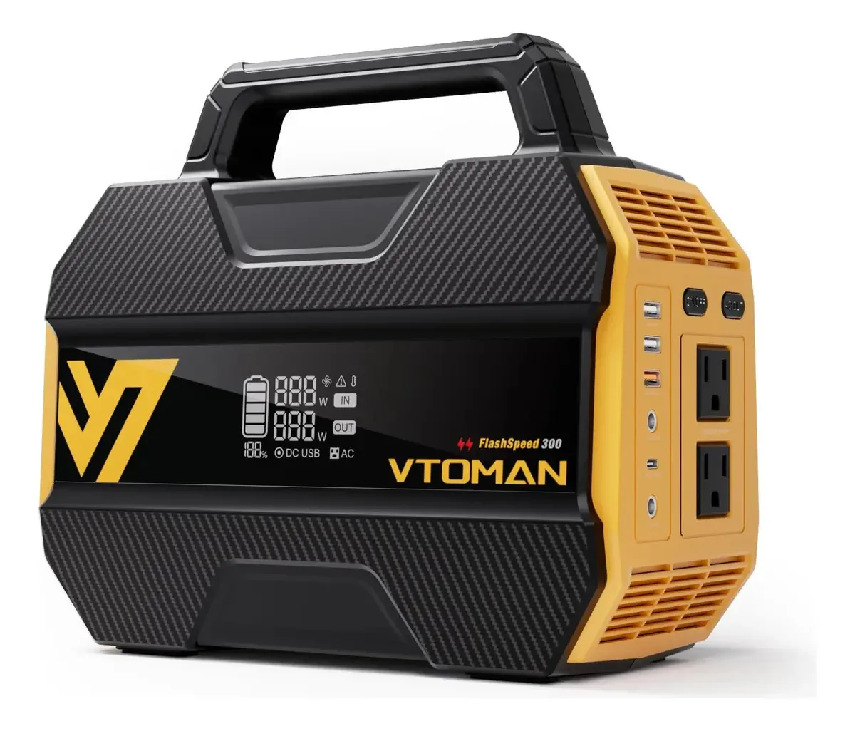 Central elétrica portátil Vtoman Flashspeed 300, Solo