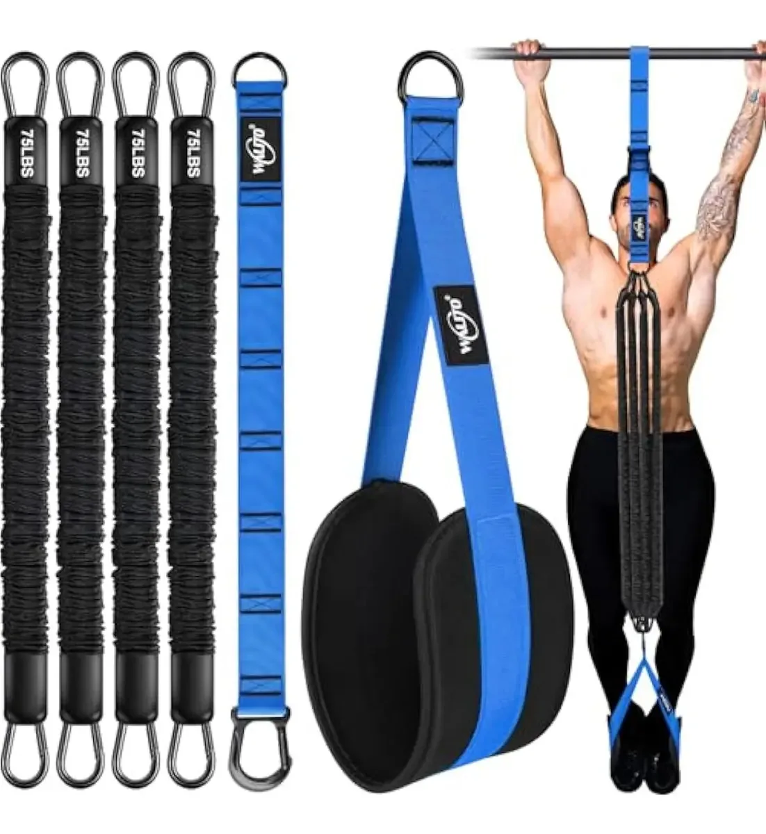 Bandas de suporte pull-up, faixas pull-up