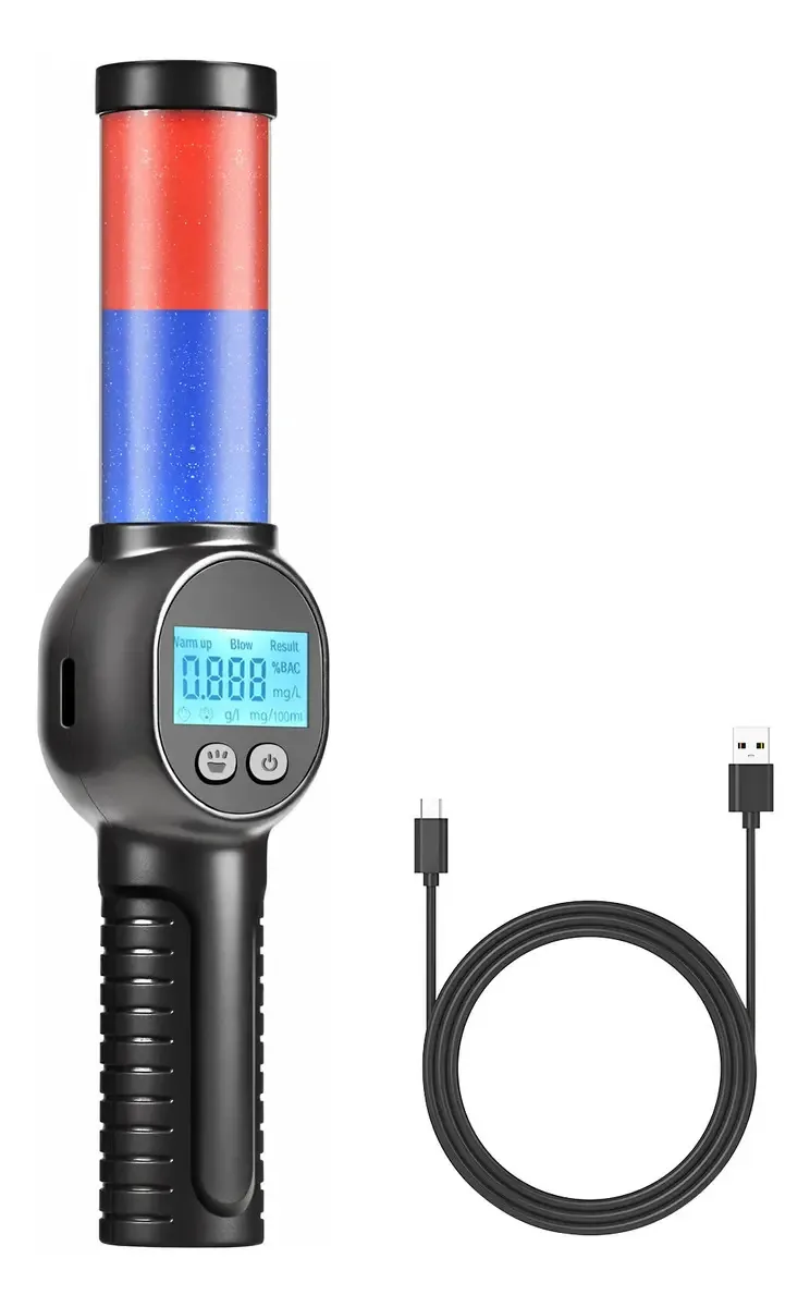Testador de álcool de alta precisão Digital Display Lcd Babefa