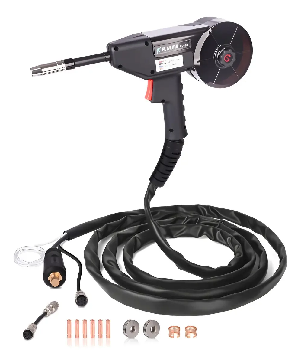 Máquina de solda com pistola de bobina de alumínio Mig Welding