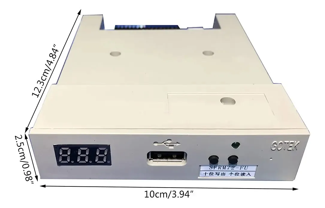 Disquete Externo USB De 3.5 Polegadas, Portátil, 720 KB, Para Máquinas De Bordar, Não Para Driver Adicional, Requer Tomada E