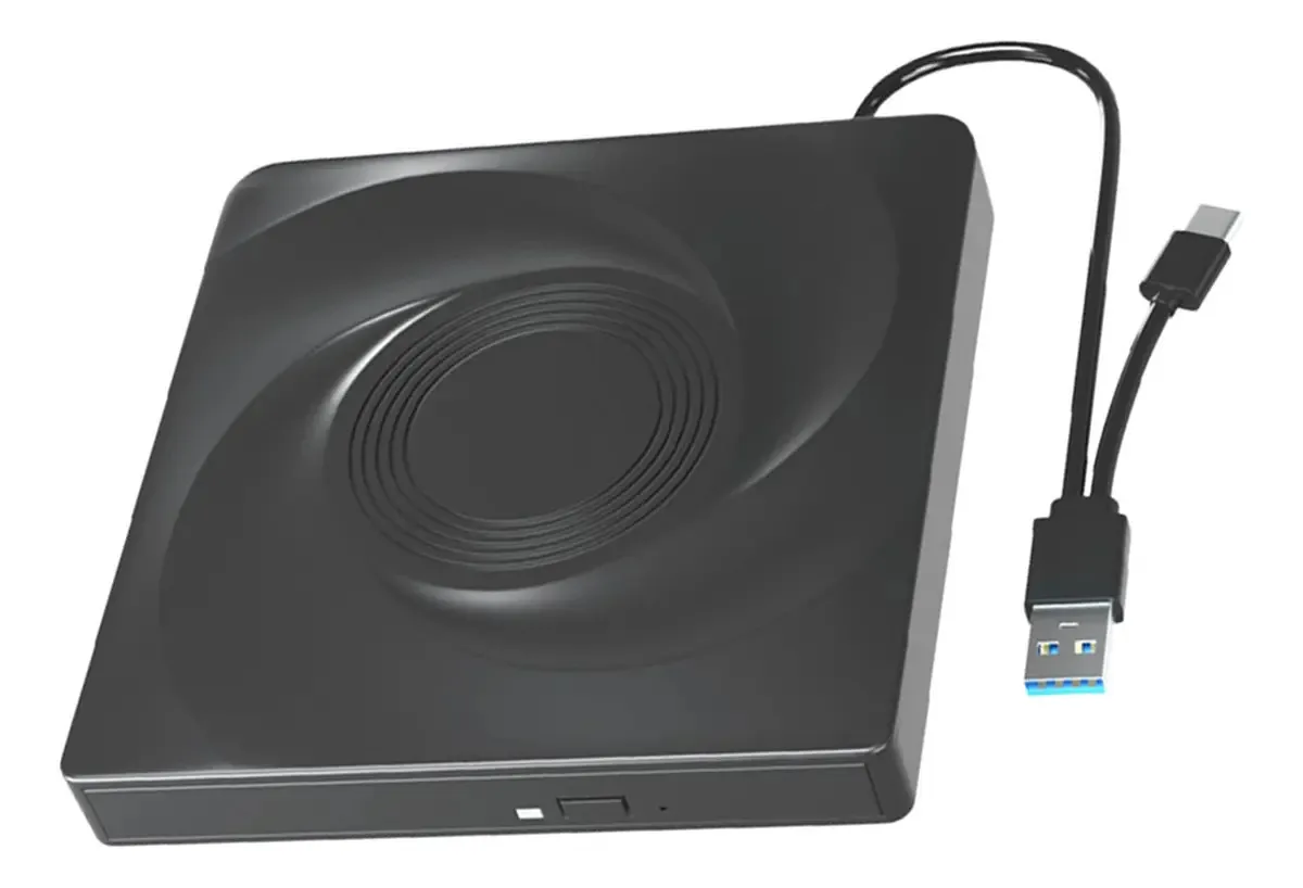 Unidades de DVD Externas para Laptop USB3.0 USB C Reprodutor de DVD para Laptop ROM Unidades de Disco de DVD Portáteis Gravadores de DVD