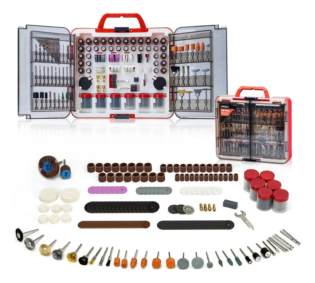 Kits de mini furadeira e polidor elétricos Mototool 508 unidades