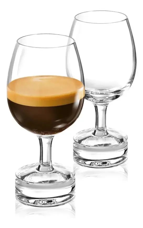 2 Taças Nespresso Reveal Expresso Intense Cor Transparente