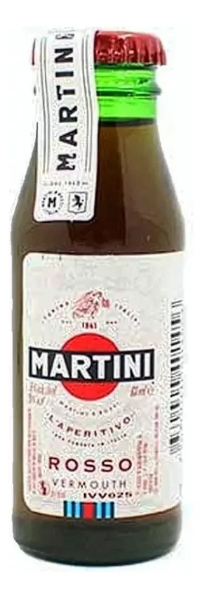 Aperitivo Martini Rosso 50ml Miniatura Vidro