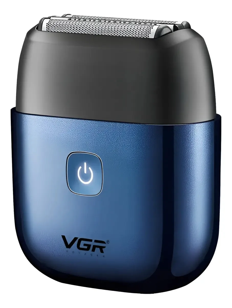 Mini barbeadores Vgr Shaver Professional Razors para cor azul