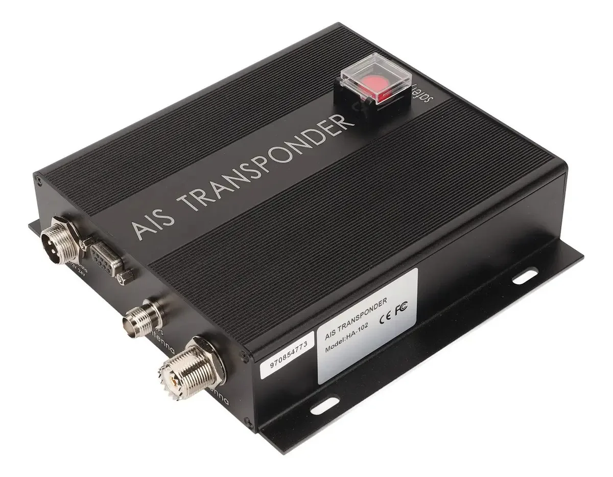 Transponder Ais Yitre, transceptor Ais, interface serial externa de metal de canal duplo de 156,025 a 162,025 Mhz para barco
