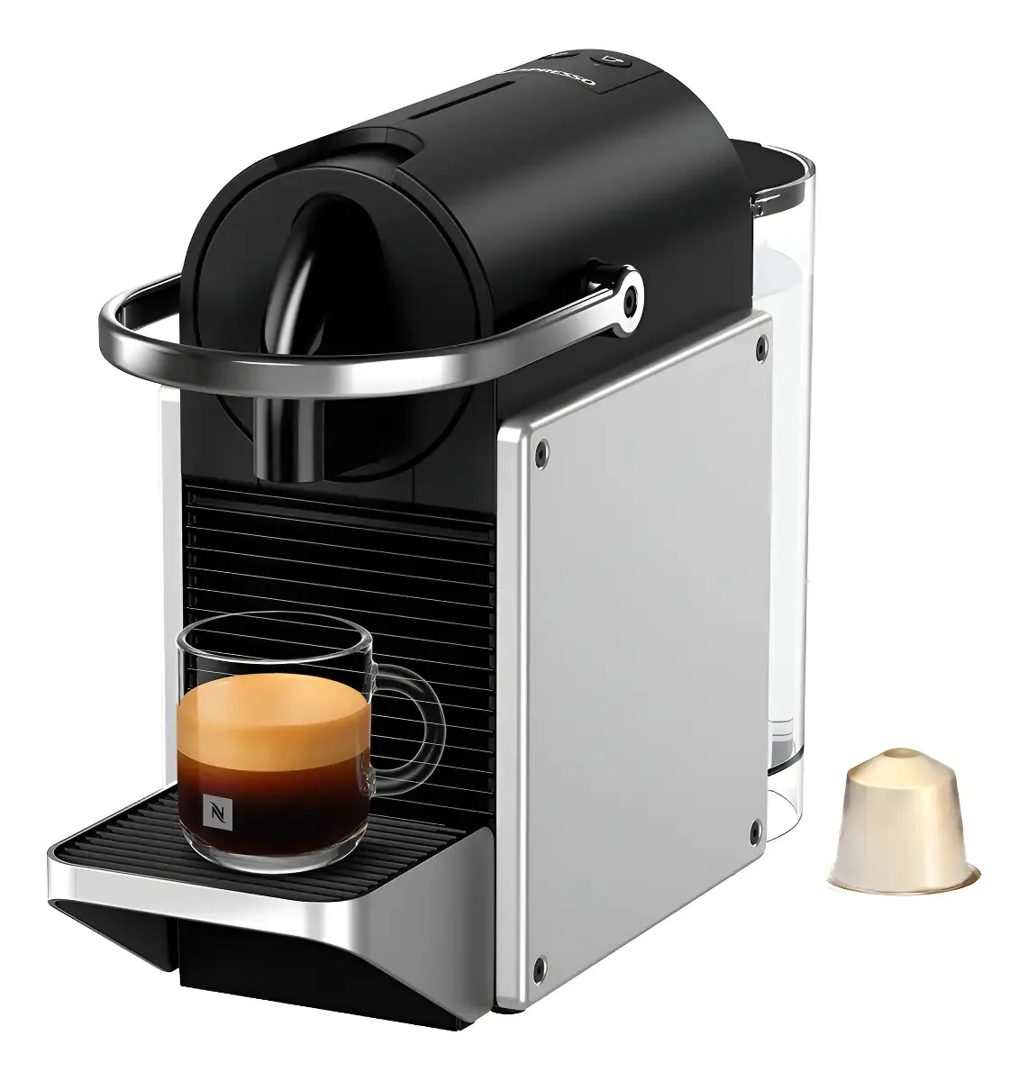 Cafeteira Nespresso Pixie Color Silver