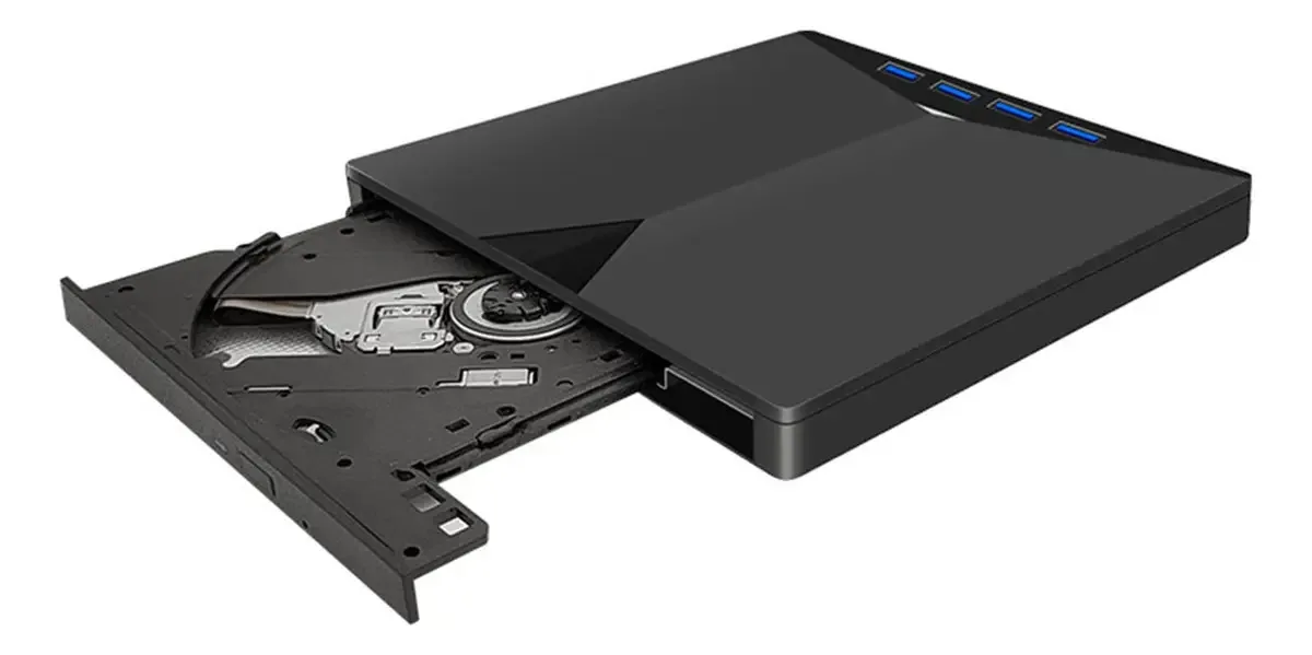 Vdaxvme Writer Tipo-C - Leitor de Cartões de Suporte VCD Externo