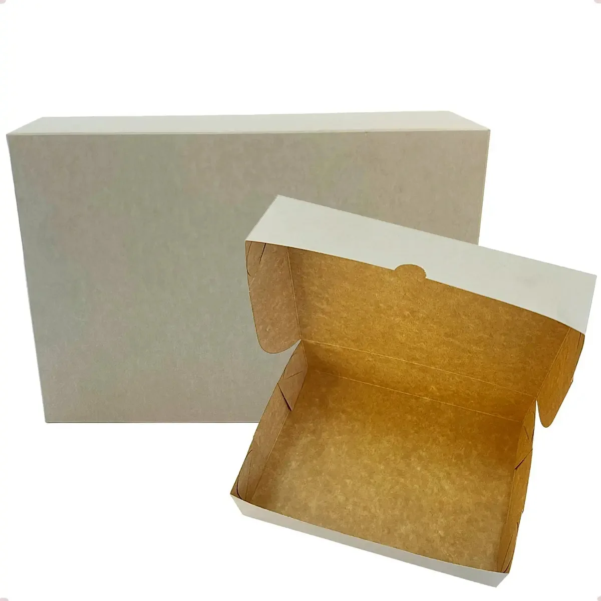 20 Caixas De Presente Retangular Com Papel De Seda 21x15x5cm Cor Prateado