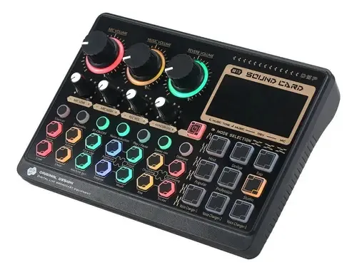 X6mini Interface De Áudio P/ Lives Podcast Igual Maonocaster