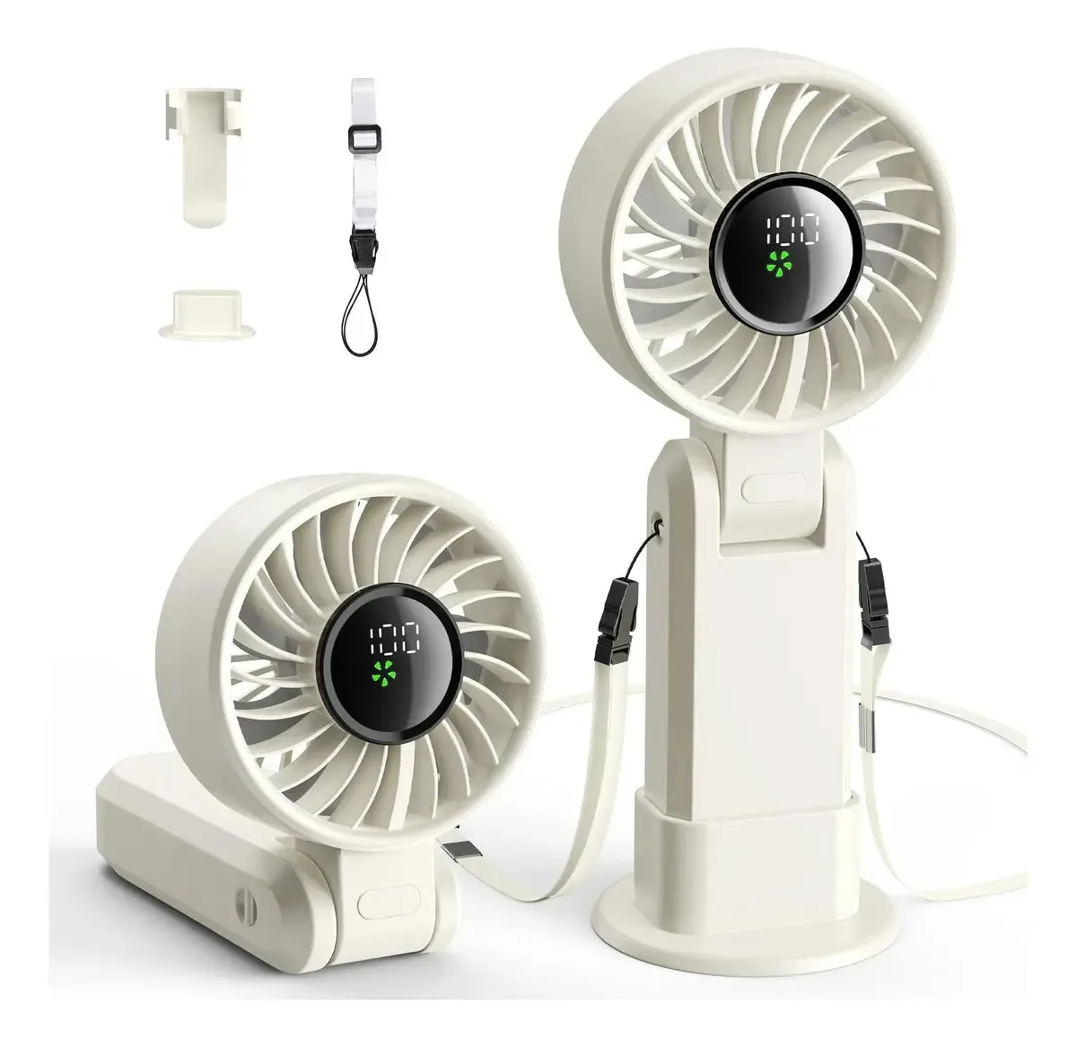 Ventilador portátil Jinlicte HF13 - cor branca