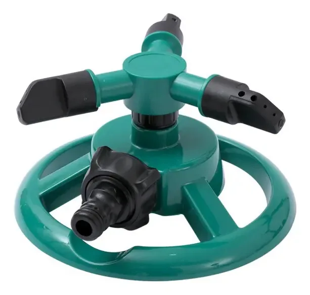 Bocal giratório automático de pulverização de água para jardim