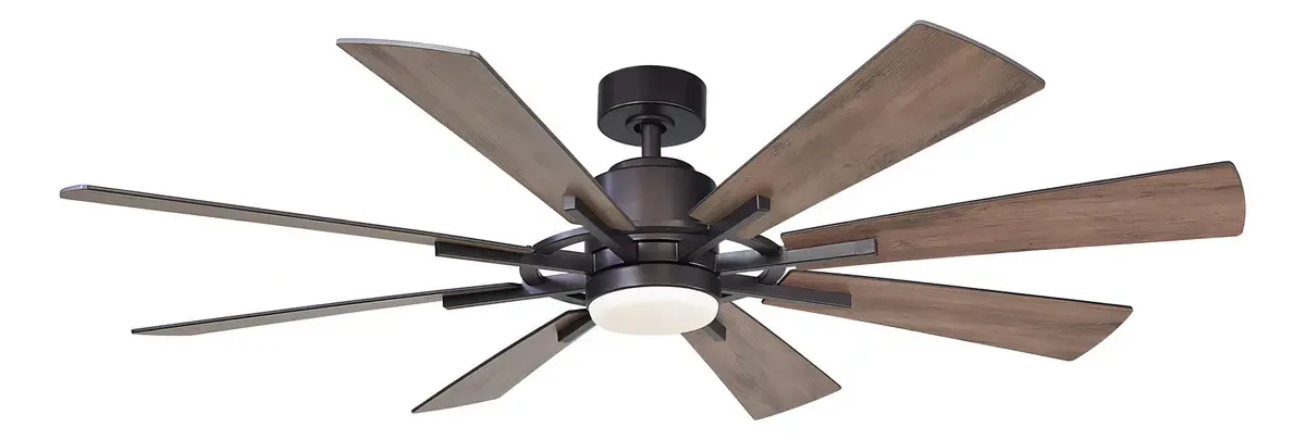 Ventiladores de teto Parrot Uncle com luzes e controle remoto