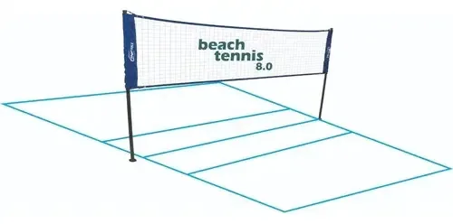 Fitas de marcação Red Beach Sportable Tennis 8 Mts + 16x8m azuis