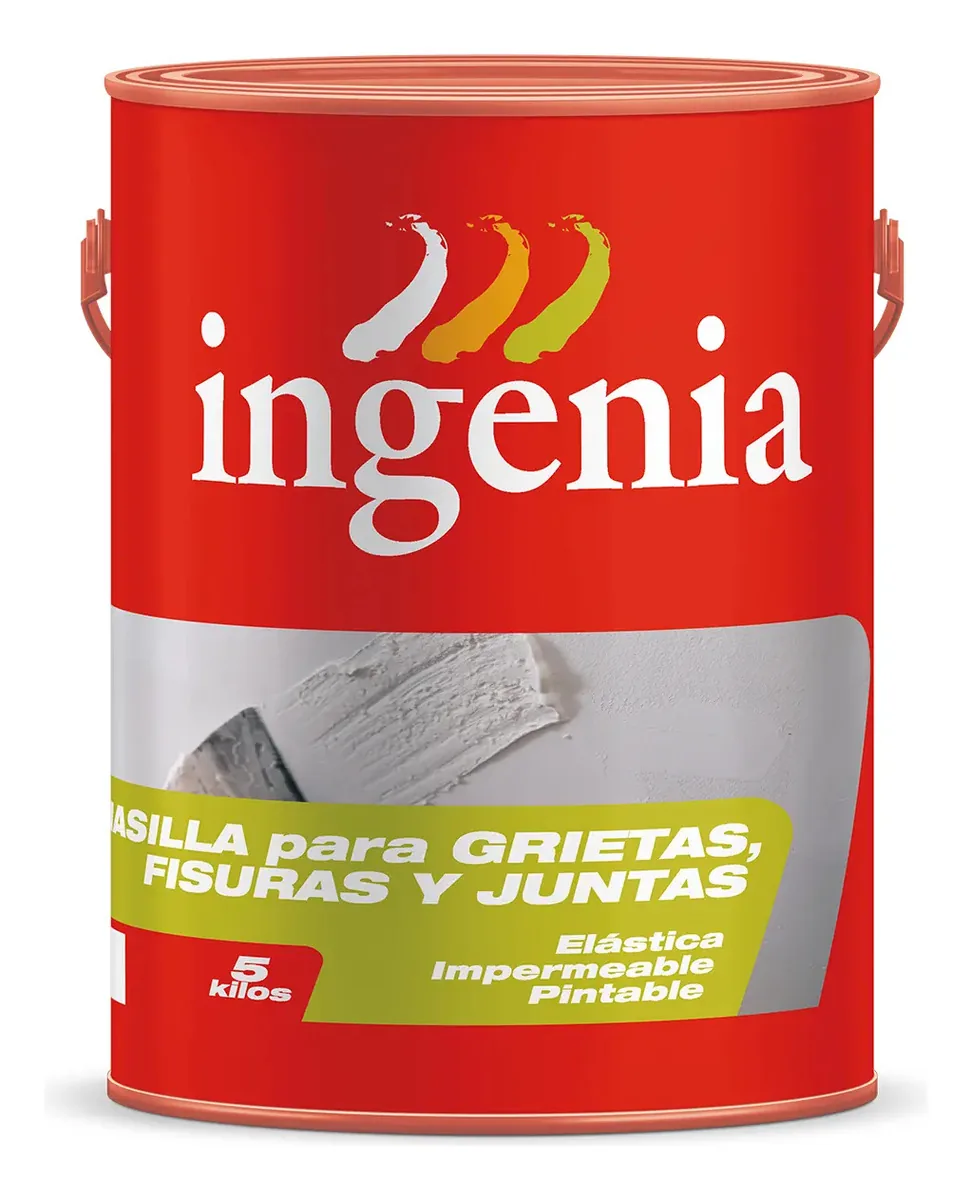 Ingenia Putty, rachaduras, fissuras, juntas, impermeável, 5k