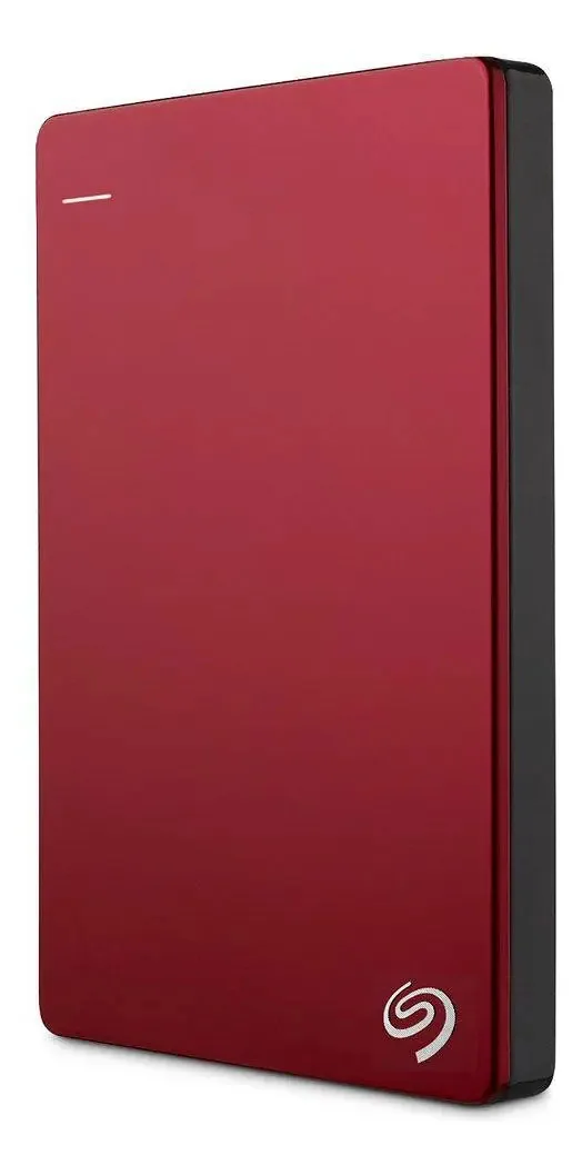 Hd Seagate Externo Portátil Backup Plus Usb 3.0 1tb Vermelho
