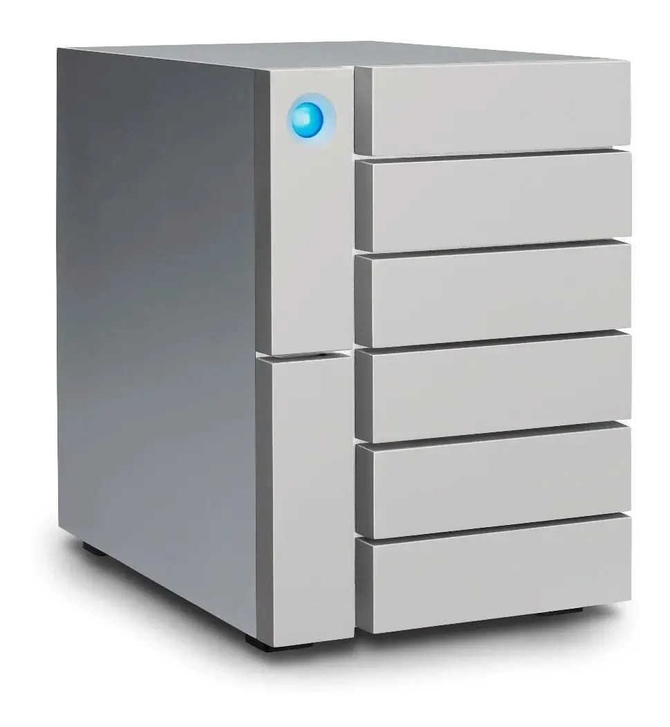 Hd Externo 6big 24tb Lacie Thunderbolt 3 Cor Prateado