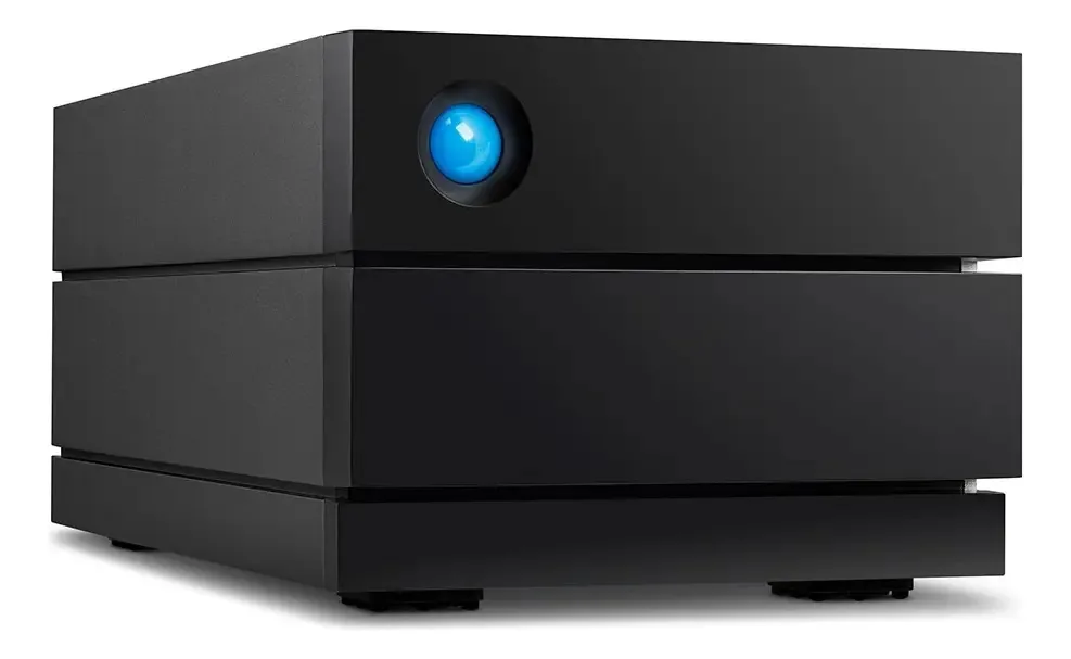 Hd Externo Lacie 2big Raid Usb-c 8tb Cor Preto