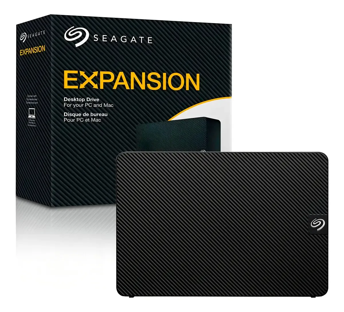 Hd Externo Seagate 18tb Usb 3.0 Expansion Preto Stkp18000400 Com Fonte