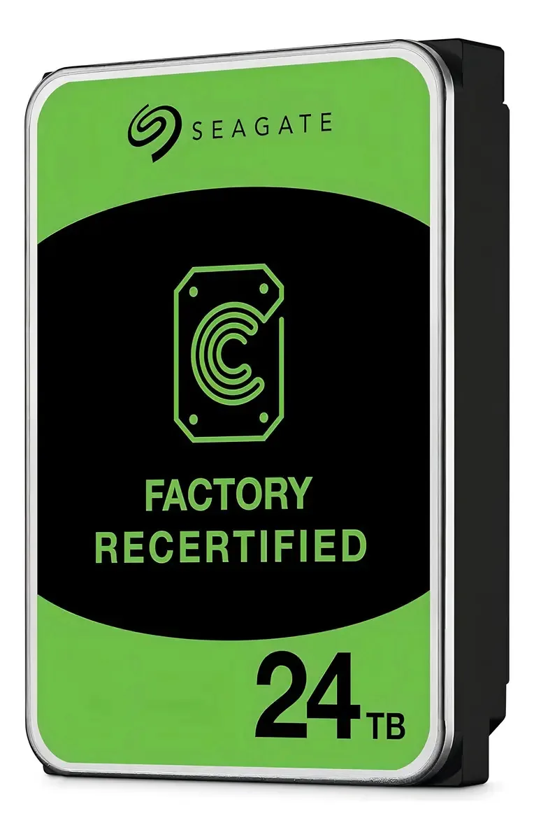 Disco rígido comercial interno Seagate ST24000nm000c de 24 GB prateado