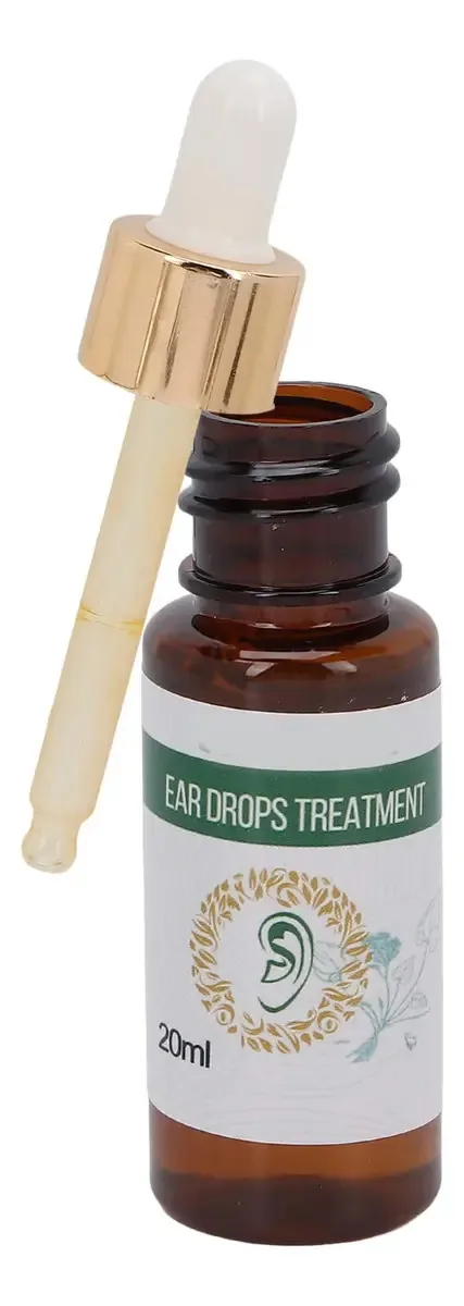 Gotas para Tinnitus nos Ouvidos, Gotas para Cuidados com os Ouvidos Ingredientes Seguros para Alívio de Dor de Cabeça para Uso Diário