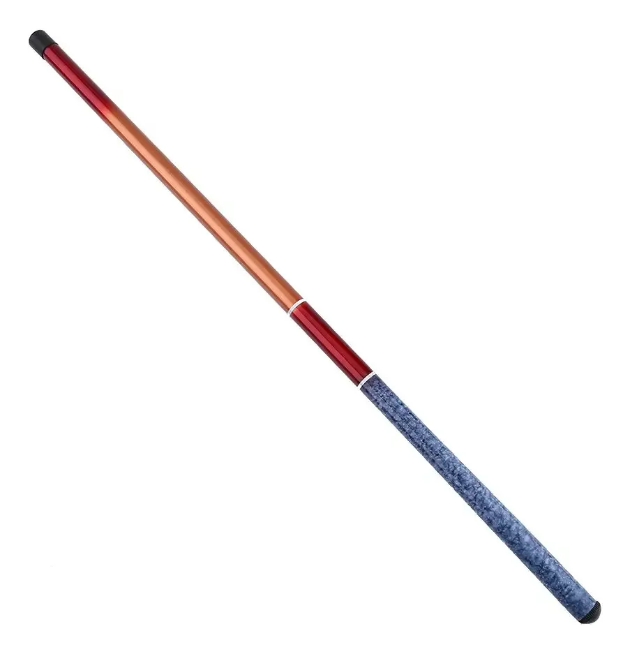 Vara de Pesca Dioche, Mini Vara de Pesca Telescópica Dobrável, Vara de Pesca Portátil de Aço Telescópico para Pesca de Água Doce Vermelha(3.6)