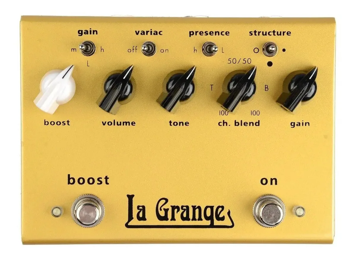 Pedal de efeito Bogner La Grange dourado