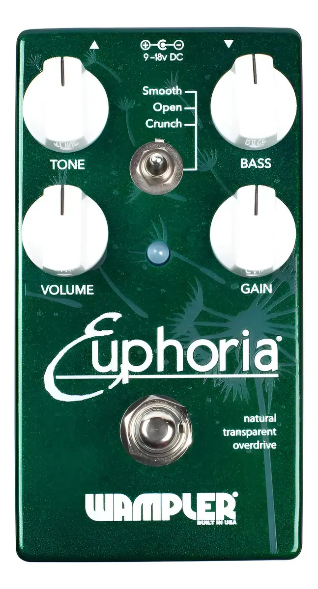 Pedal Wampler Euphoria Overdrive C/ Nf-e & Unica