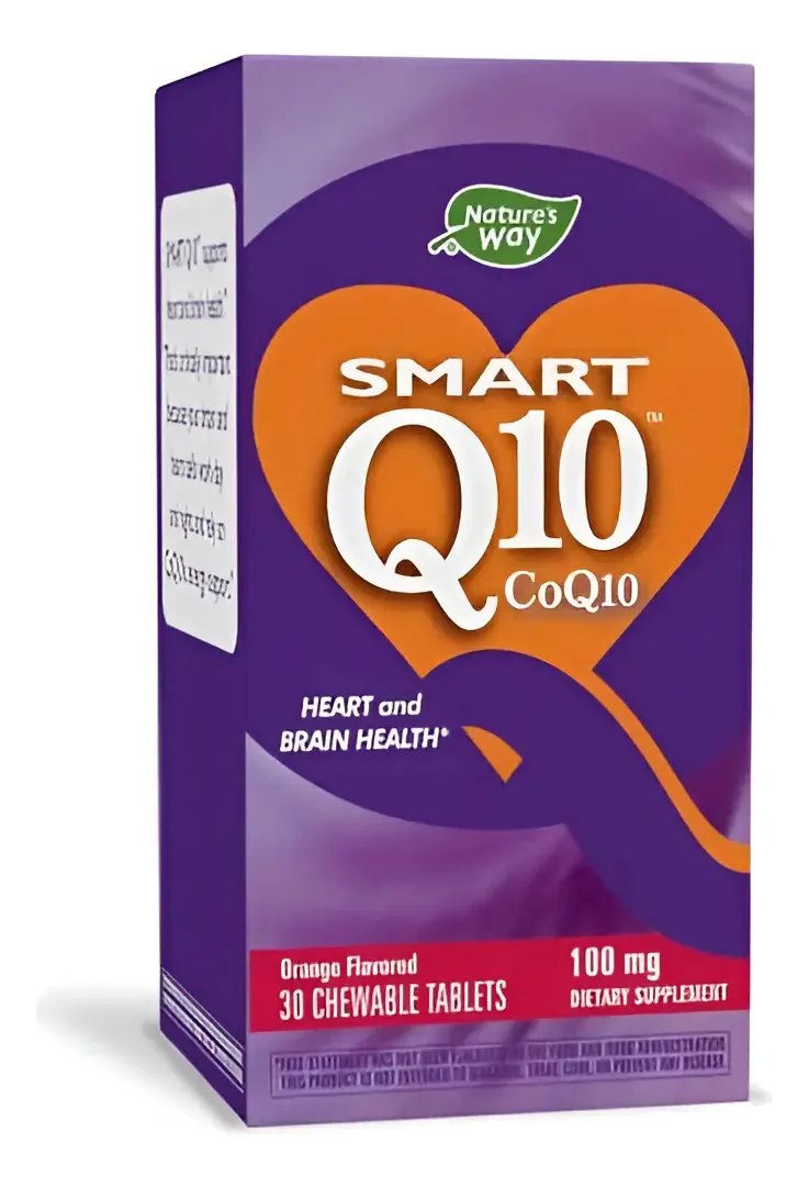 Natures Way Smart Q10 Coq10, apoia a saúde do coração